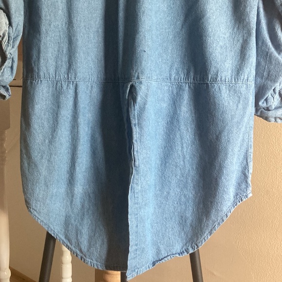 Denim button down shirt - Picture 6 of 8